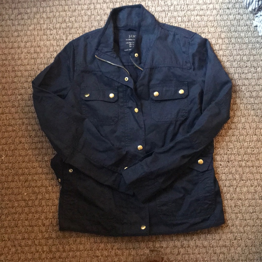 J. Crew relaxed boyfriend field jacket